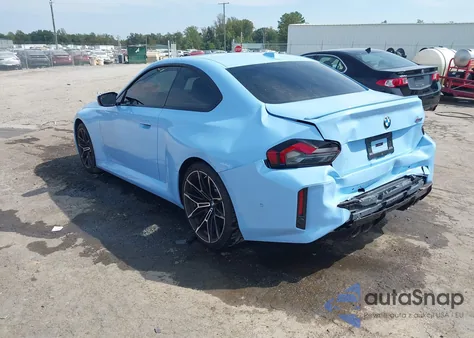 2024 BMW M2 из США, поврежденный, VIN 3MF13DM09R8E18666